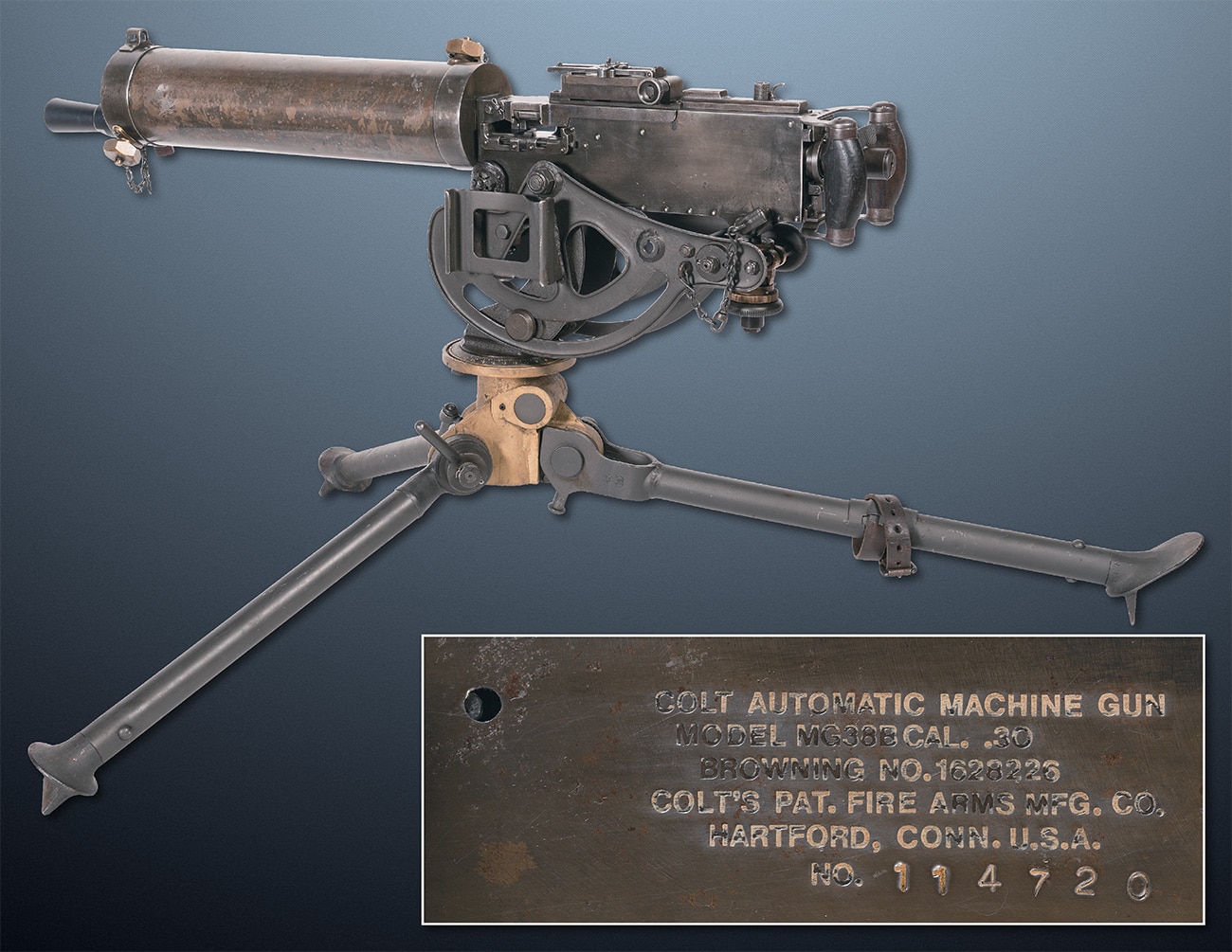 colt m1917 watercooled machine gun ria
