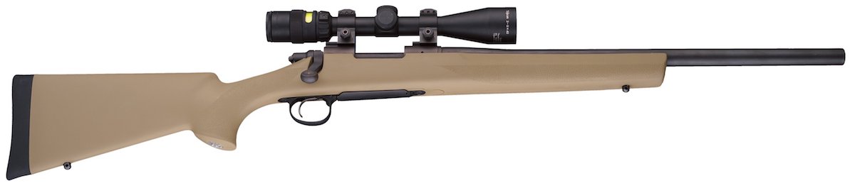 Flat Dark Earth joins Hogue's color options in their OverMolded rifle stock series. (Photo: Hogue)
