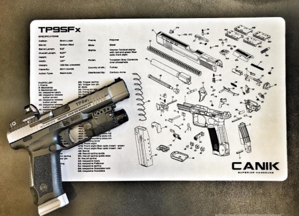 The TP9SFx was designed specifically for competition shooters who don't want to tweak their guns for competition. (Photo: Canik via Facebook)