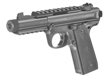The Tactical Mark IV offers a sleek, black style. (Photo: Ruger)