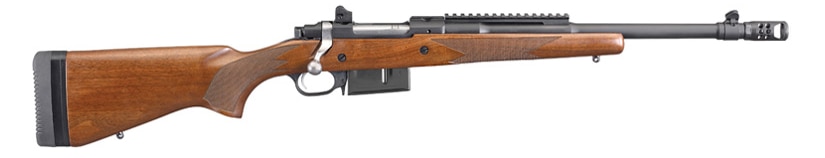 The Gunsite Scout Rifle expansion seeks to pack more punch with the .450 Bushmaster pairing. (Photo: Ruger)