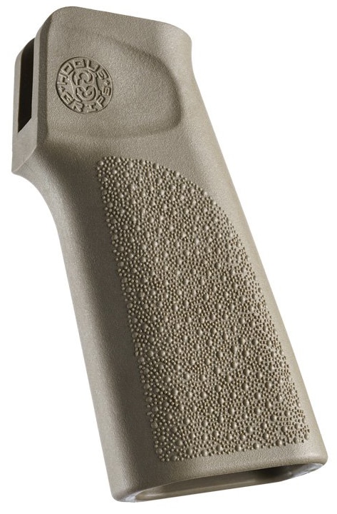 Hogue's 15 degree grips come in three tactical inspired colors, including flat dark earth. (Photo: Hogue)