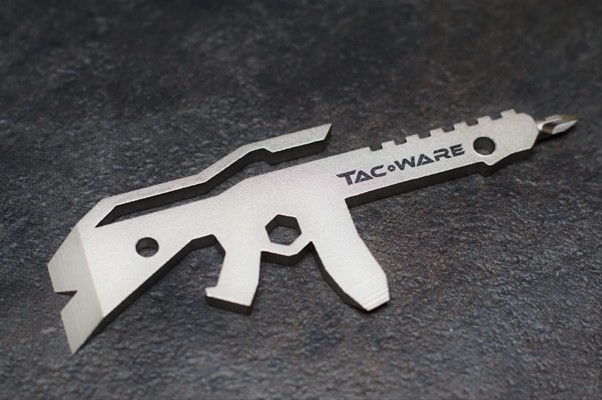 The ARti is packed witht tools and comes in a familiar outline. (Photo: TacWare via Indiegogo)