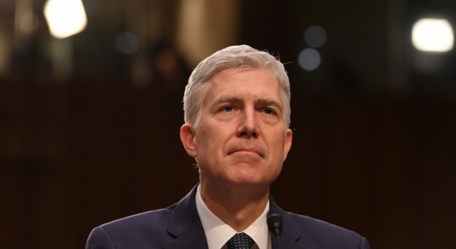 Supreme Court nominee Neil Gorsuch during his third day of his confirmation hearing before the Senate Judiciary Committee on March 22. (Photo: Ricky Carioti/The Washington Post)