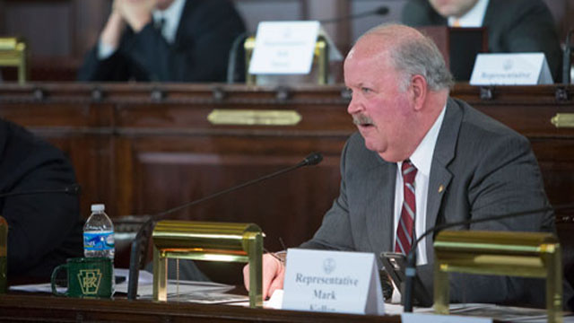 Pennsylvania State Rep. Mark Keller, R-Perry, participating in a House Transportation Committee Hearing on February 10, 2016. (Photo: RepKeller.com)