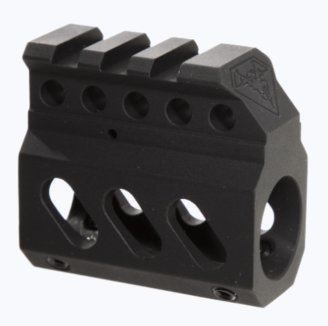 The Superlite Gas Block seeks to lighten the load on AR builds. (Photo: DoubleStar)