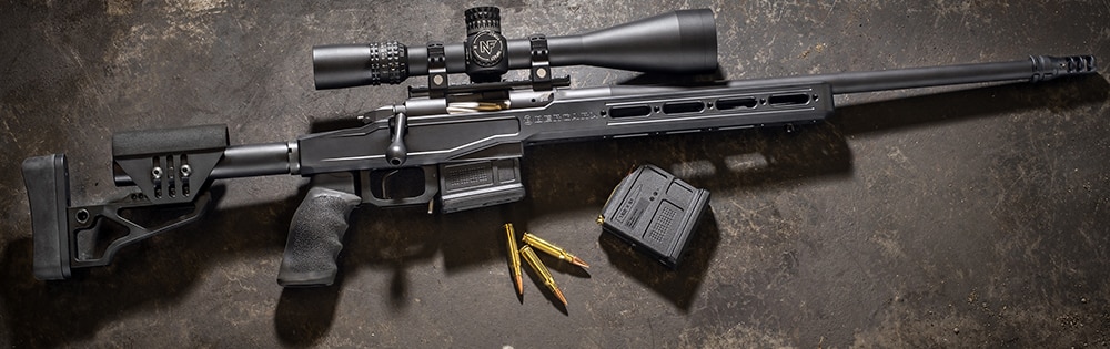 The Begara Premier LRP melds AR style with a bolt action rifle. (Photo: Begara Rifles)