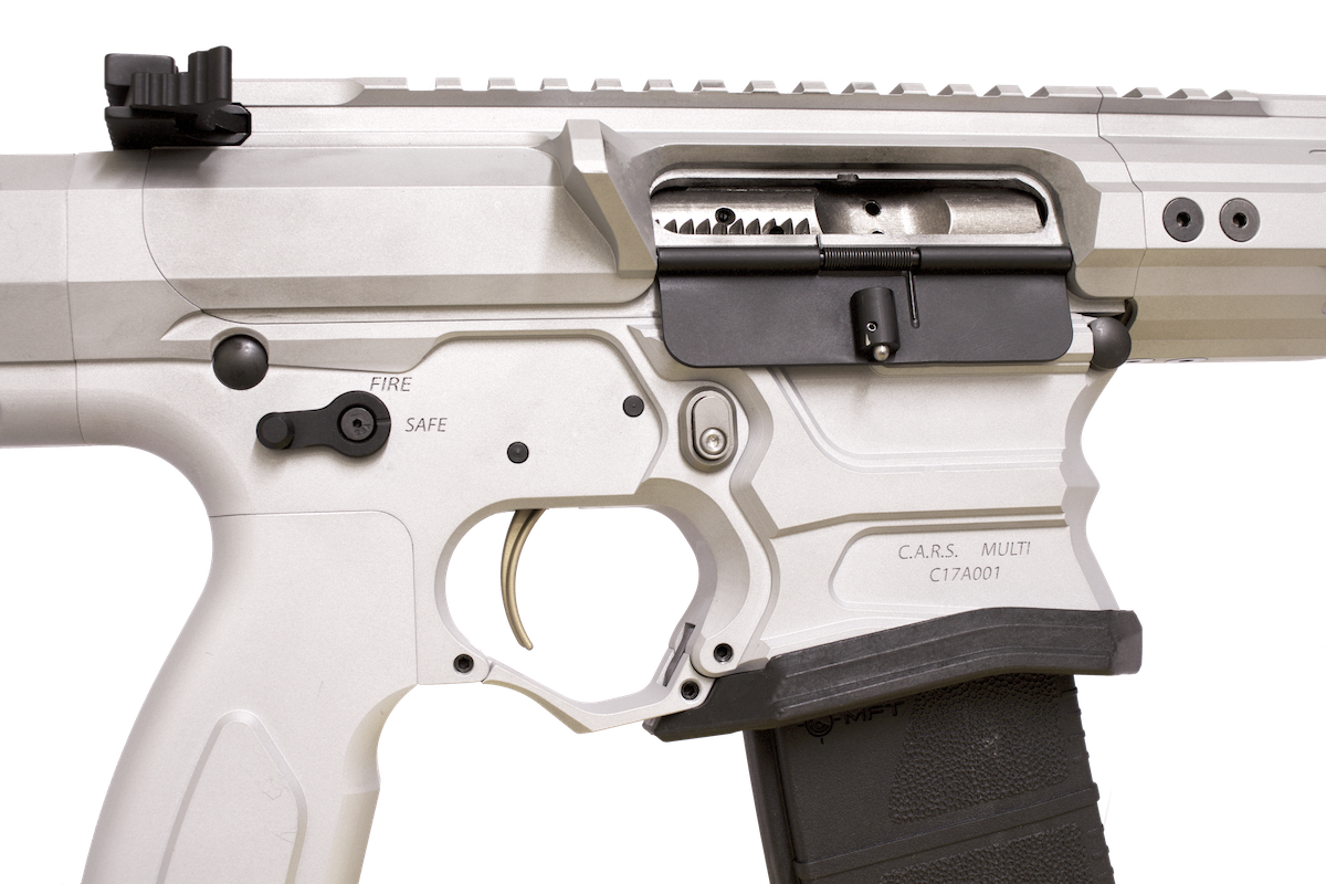 The CARS' auto-load feature automatically loads ammunition into the chamber when a fresh magazine is inserted. (Photo: Cobalt Kinetics)