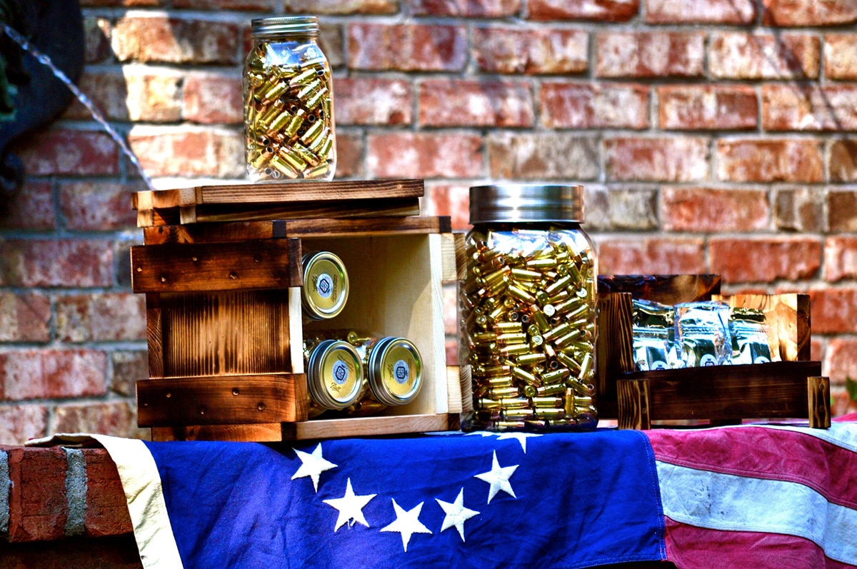 The largest jar, the Shock and Awe, packs 1,200 rounds of FLAK ammunition. (Photo: Patriot Ballistics)
