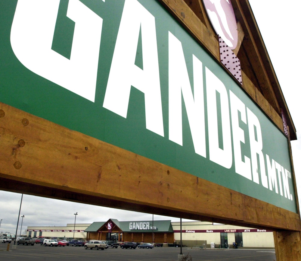 A Gander Mountain sign outside a Gander Mountain store. (Photo: Twin Cities Pioneer Press)