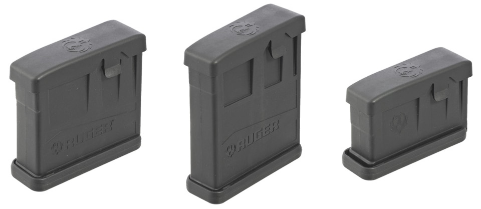 The magazines come in 5 or 10 round configurations as well as a 3 round model for .308. (Photo: Ruger)