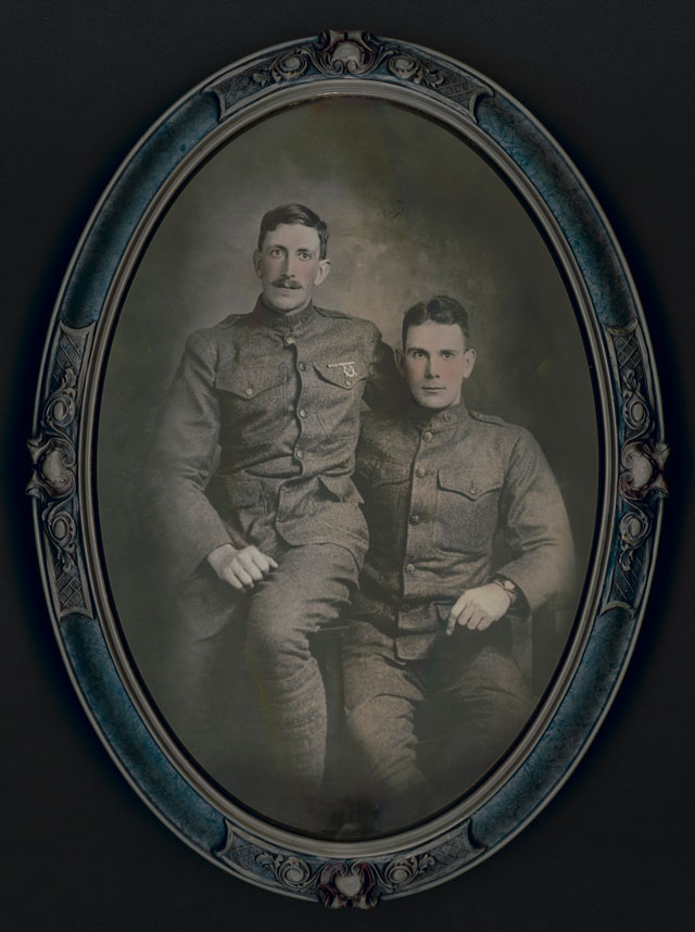 Brothers Paul (left) and Robert Rugh