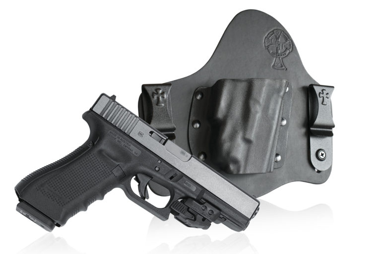 The SuperTuck, one of Crossbreed's top selling holsters, now offers Crimson Trace support for nine Glock models. (Photo: Crossbreed Holsters)