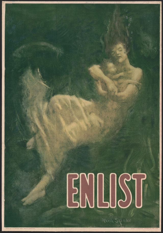 Enlist by Fred Spear. New York: Sackett & Wilhelms Corporation, 1915 or 1916. (Photo: Library of Congress)