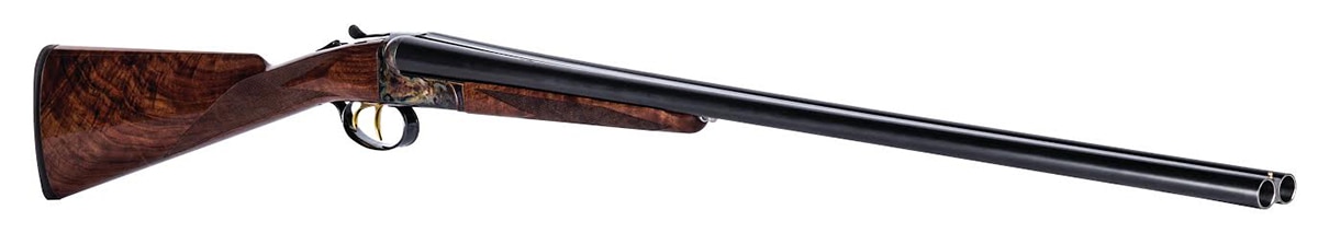 The new shotgun boasts a stylish frame and case-colored finish. (Photo: Savage Arms)