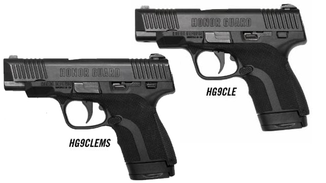 The new Honor Guard models join a bevy of 9mm line handguns already offered to consumers. (Photo: Honor Defense)