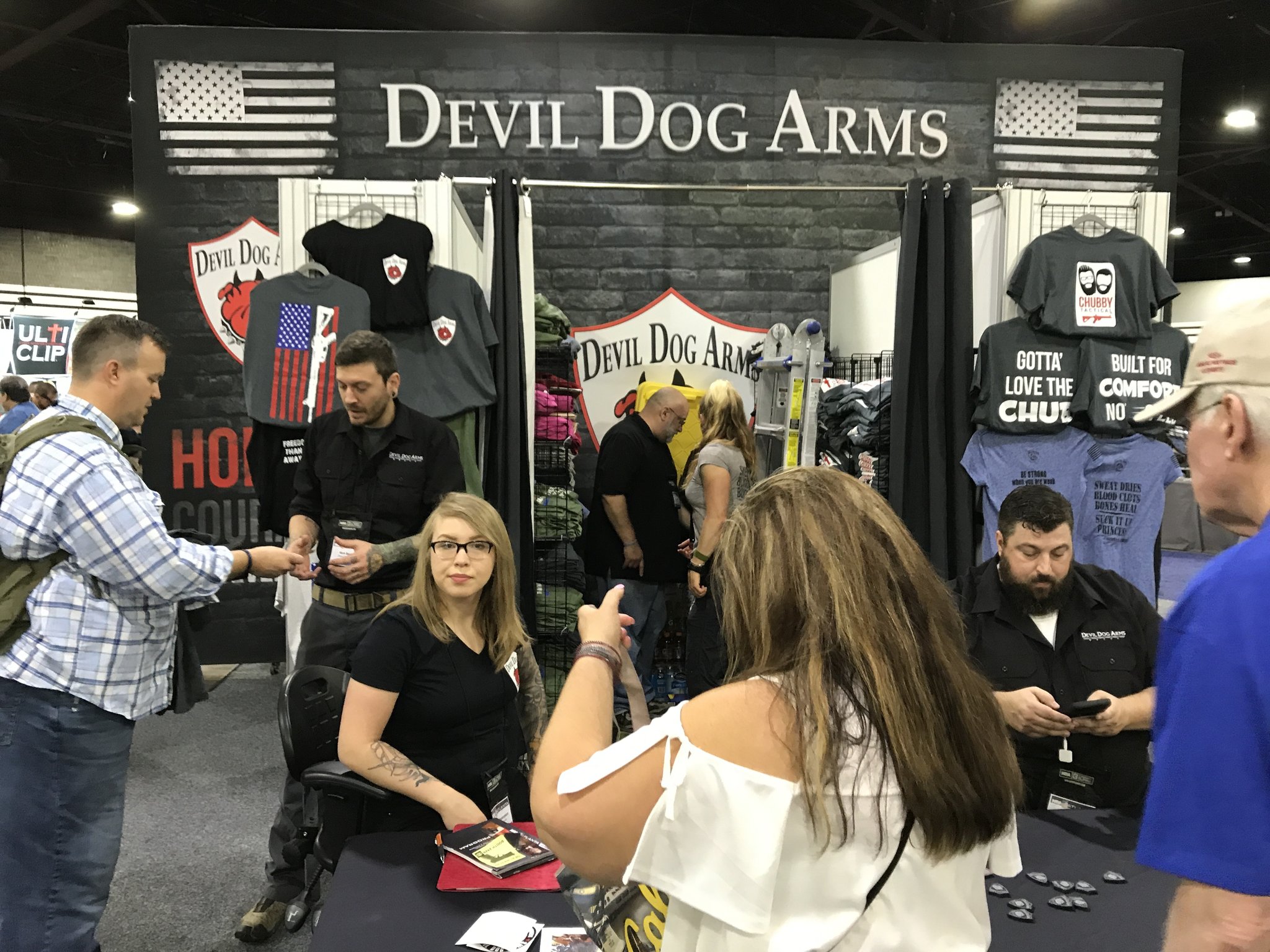 Devil Dog Arms booth at the 2017 NRA convention. (Photo: Jared Morgan/Guns.com)