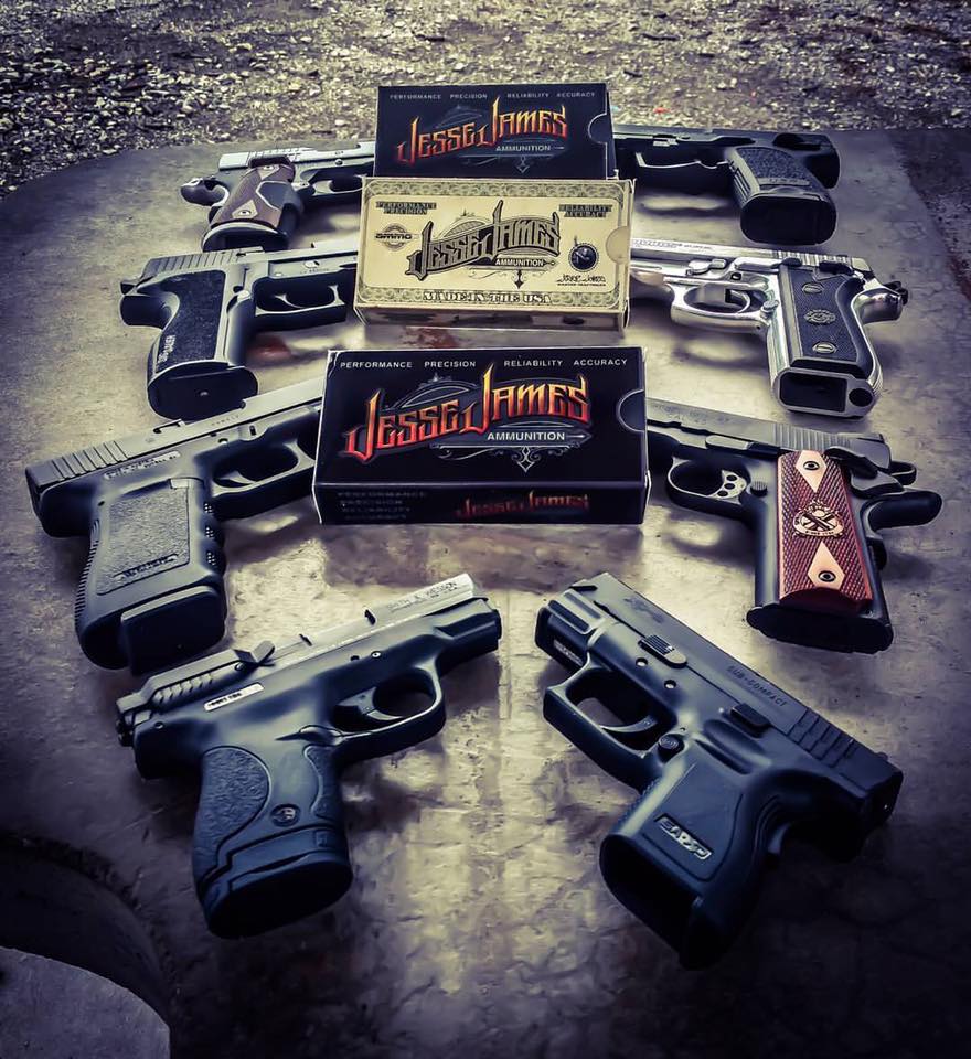 Jesse James teams up with Ammo, Inc. supplying fans with top-notch ammo to accompany them on the range and in the field. (Photo: Ammo, Inc. via Facebook)