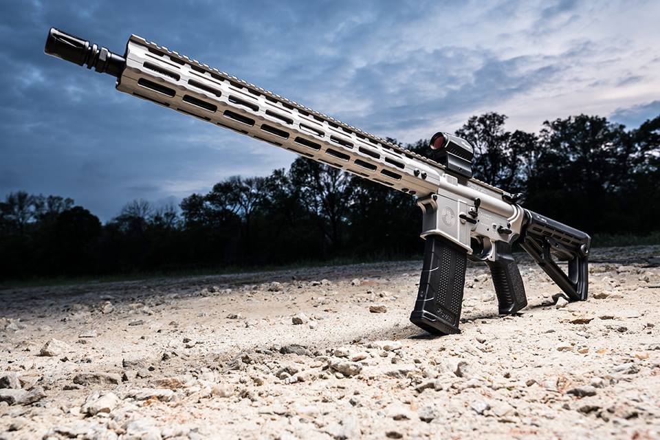 The M400 Elite will be offered in a black and Titanium Cerakote, pictured above. (Photo: Sig Sauer via Facebook)
