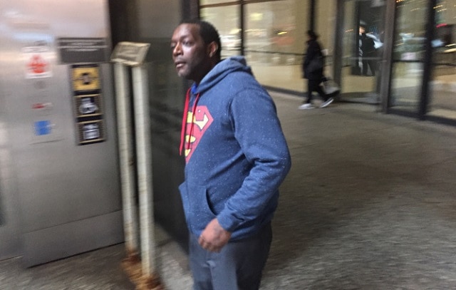 Willie Lee Biles Jr. walks outside of the Dirksen Federal Building in Chicago after being sentenced to two years in prison (Photo: Chicago Sun-Times)