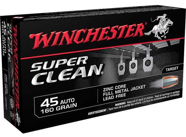 The Super Clean series offers a completely lead-free design perfect for indoor ranges. (Photo: Winchester Ammunition)