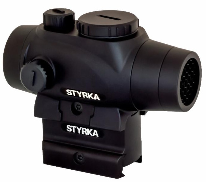 The S3 Red Dot series features three models ranging from 2.5 MOA to 5 MOA. (Photo: Stryka)