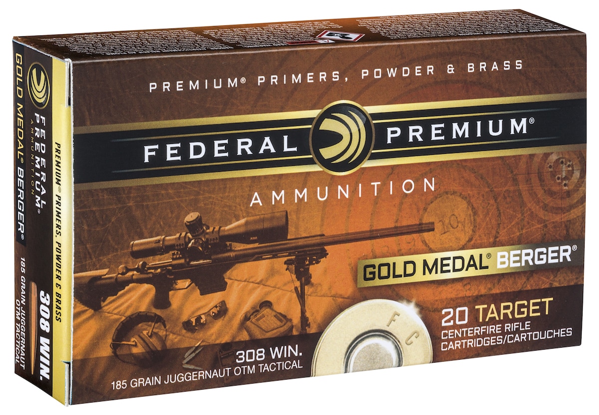 The Berger bullet is available in four loads, including .308 WIN pictured above. (Photo: Federal Premium)
