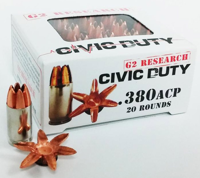 G2 Research expands the Civic Duty line, adding .380 ACP into the mix. (Photo: G2 Research)