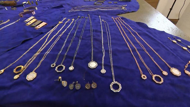 gun jewelry necklaces