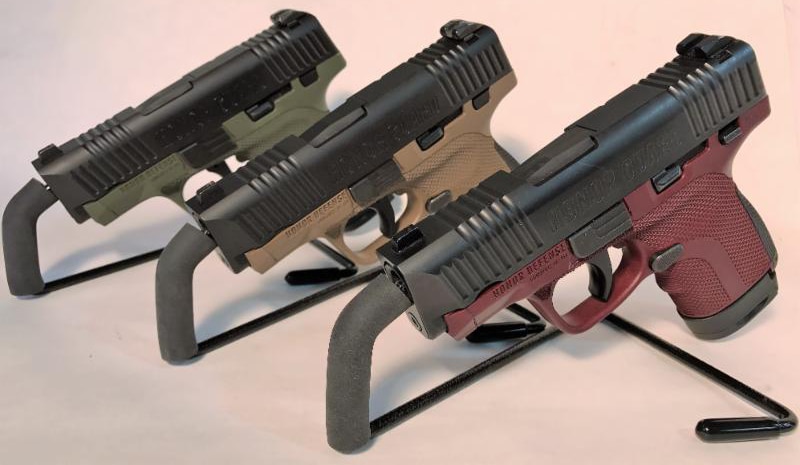 The new models include new colors such as FDE, OD green and mahogany. (Photo: Honor Defense)