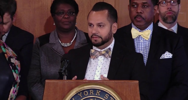 State Sen. José M. Serrano, a New York City Democrat, argues that only handguns incapable of being fired by a five-year-old should be sold in the Empire State. (Photo: Screengrab) 