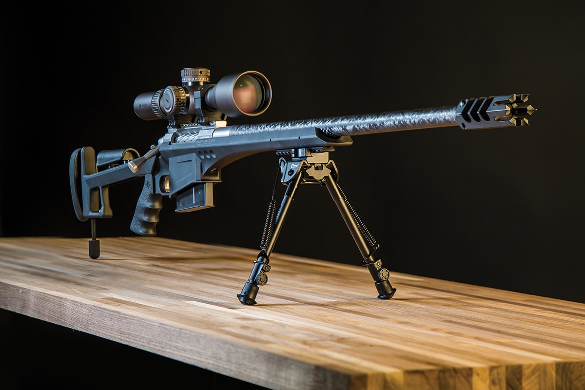 The Pic Rail XLA Bipods offer two sizes so shooters can dial in their preferred height. (Photo: Caldwell USA)