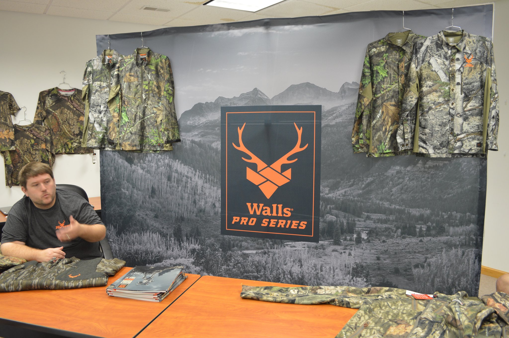 The company once branded as 10X hunting apparel, is now branded as Walls. They offer a wide variety of hunting garments, with something for every season, and women’s and childrens lines as well. (Photo: Kristin Alberts)