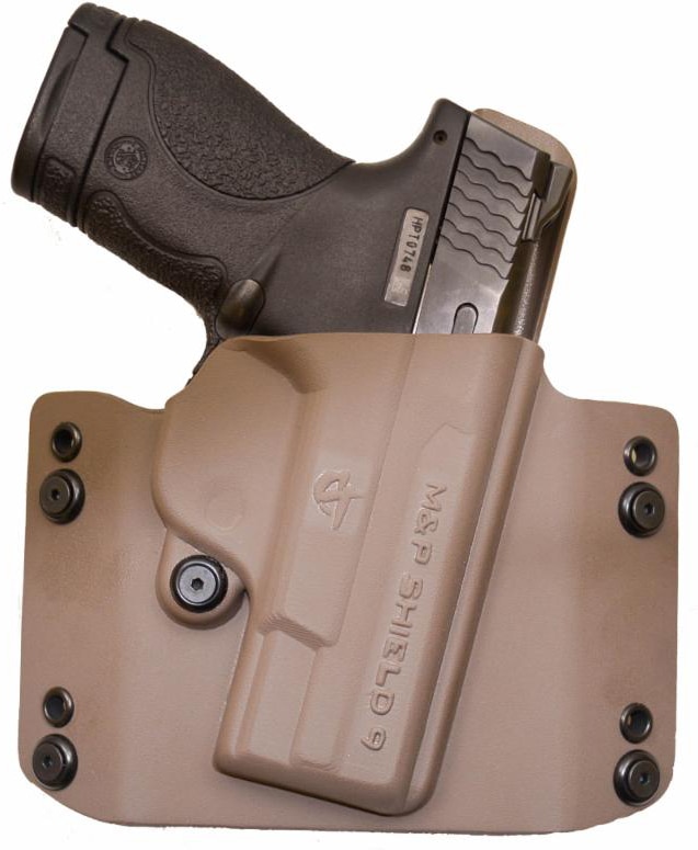 The Flatline holster is now available in dark tan. (Photo: Comp-Tac Victory)