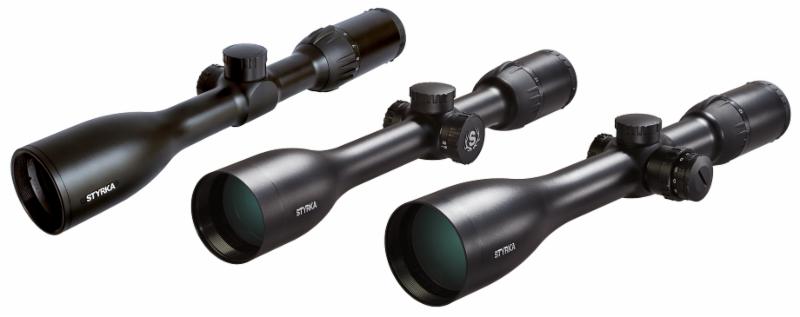 Stryka offers three riflescopes, the S3, S5 and S7 series. (Photo: Stryka)