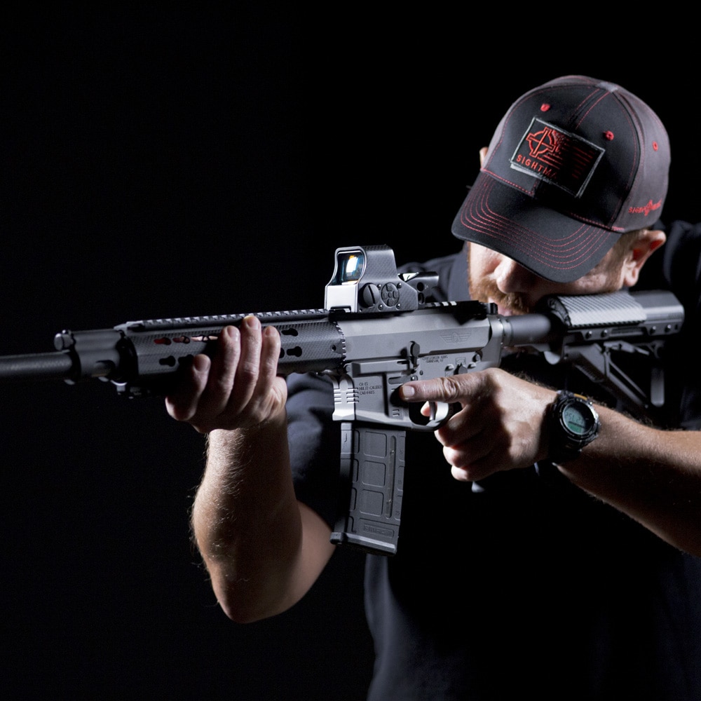 The Ultra Shot M-Spec Carbon Fiber sight is designed for the AR-15 and MSR platforms. (Photo: Sightmark)