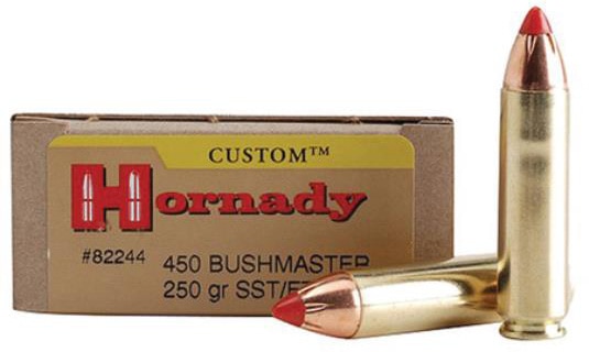 Hornady is one of two major ammunition makers that supply the .450 Bushmaster. (Photo: Hornady)
