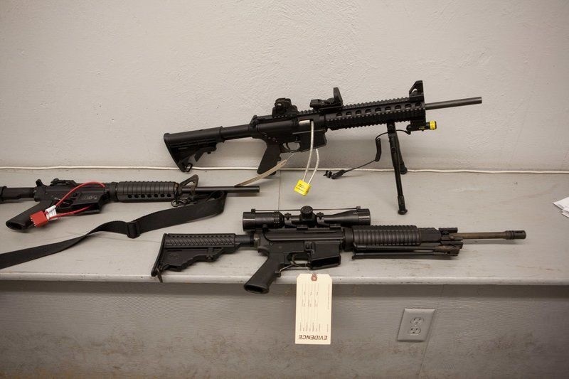 The Lawrence Police Department will have over 400 weapons destroyed by Gunbusters, a Maine company that scraps guns for metal. (Photo: The Eagle-Tribune)