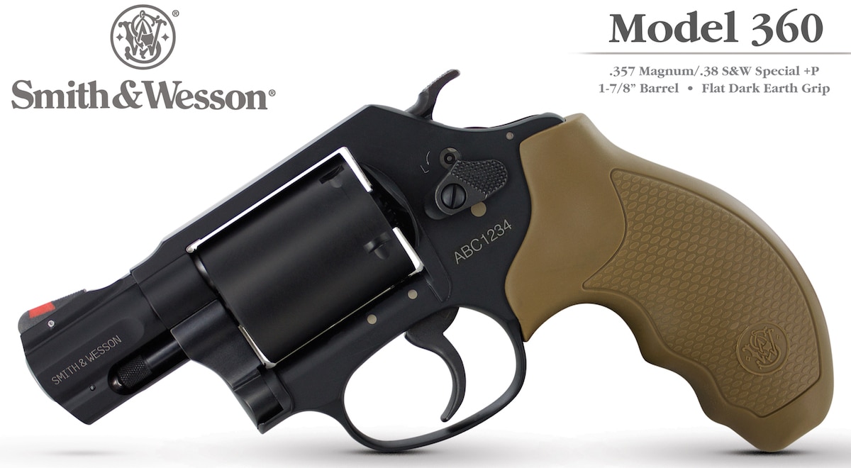 The Model 360 joins Smith & Wesson's J-frame family, expanding the company's revolver lineup. (Photo: Smith & Wesson)