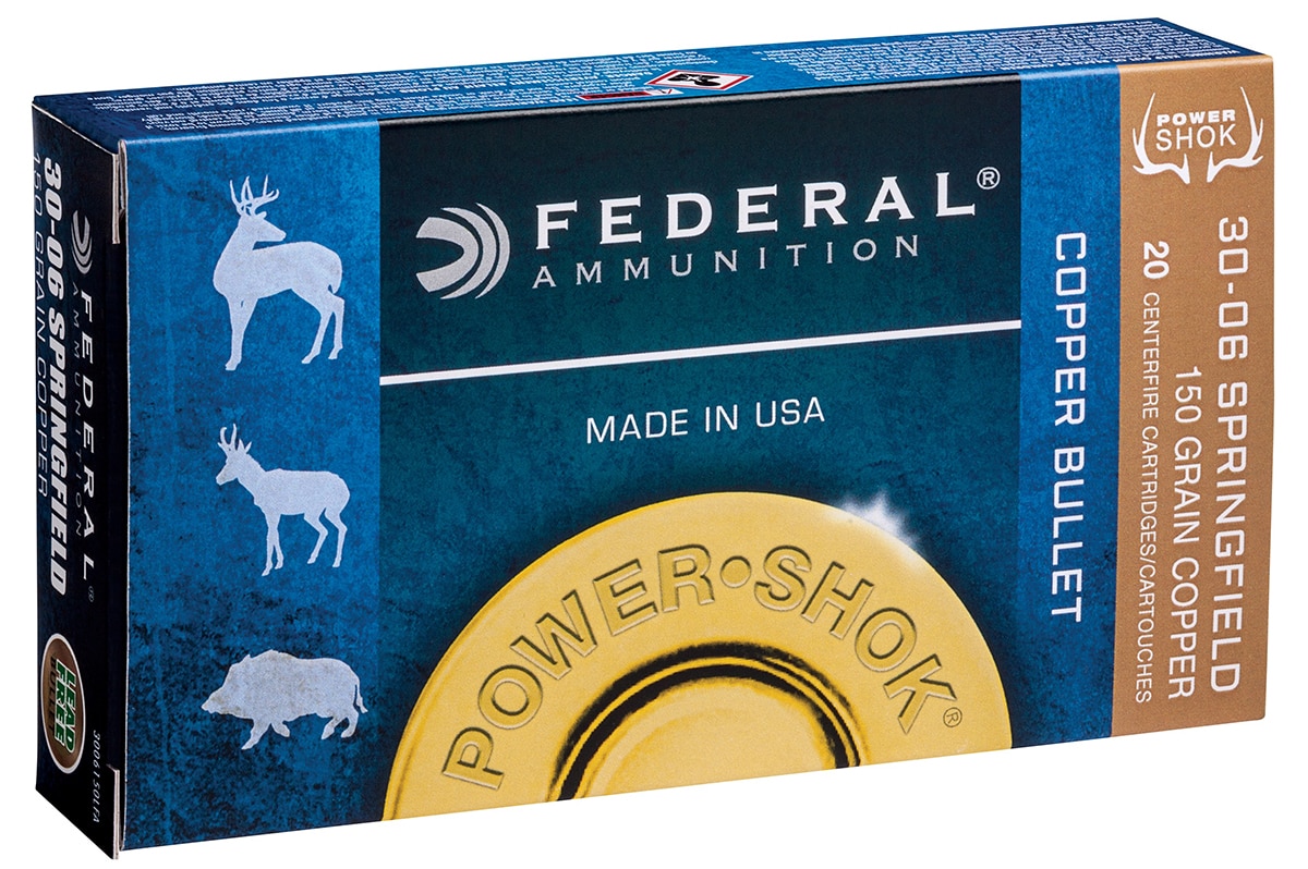 The Power-Shok Copper offers a non-lead bullet encased in Federal brass. (Photo: Vista Outdoors)