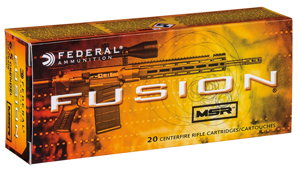 The 6.5 Grendel is the latest caliber to join the Fusion series. (Photo: Vista Outdoors)