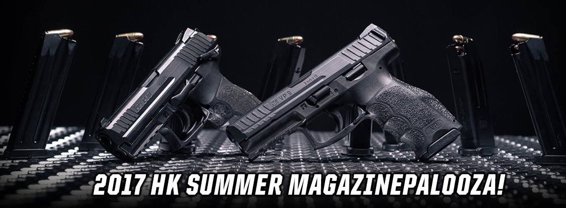 The Summer Magazinepalooza includes HK's P30 and VP series. (Photo: Heckler & Koch)