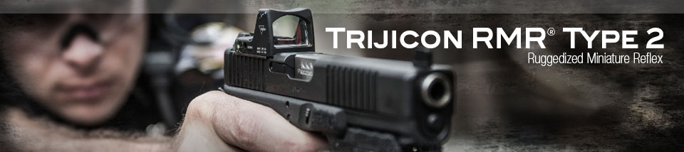 The RMR Type 2 is design works well alongside handguns. (Photo: Trijicon)
