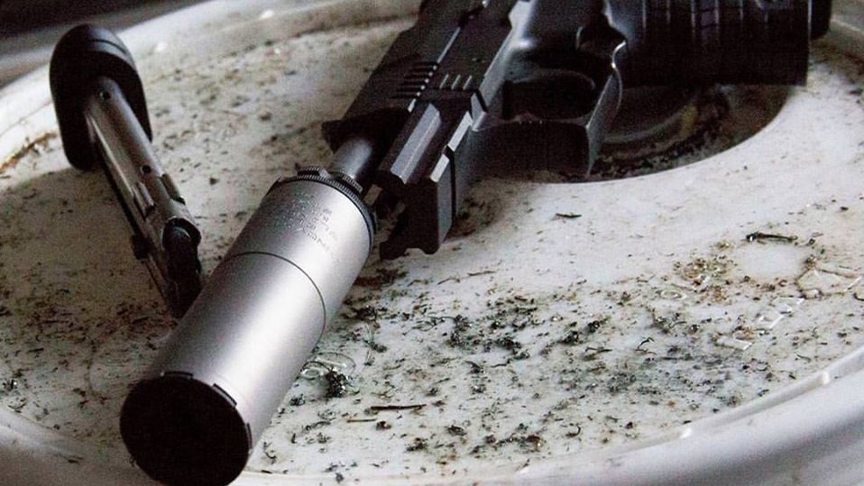 Photo of an Innovative Arms Slingshot TI silencer. (Photo: Silencer Shop/Facebook)