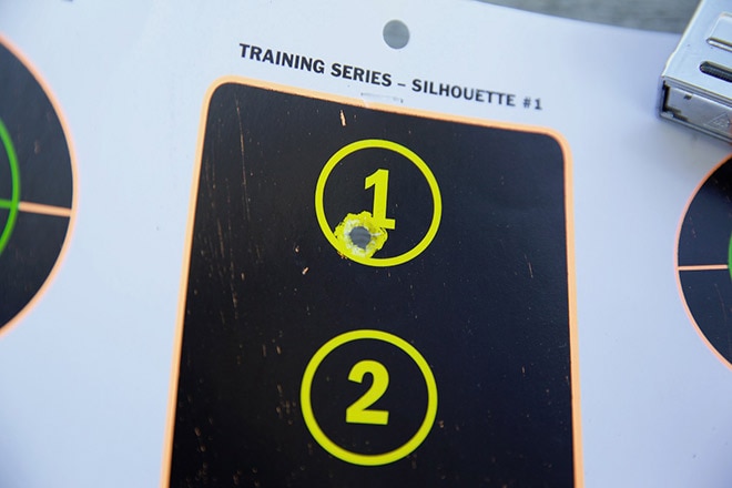 training targets shot