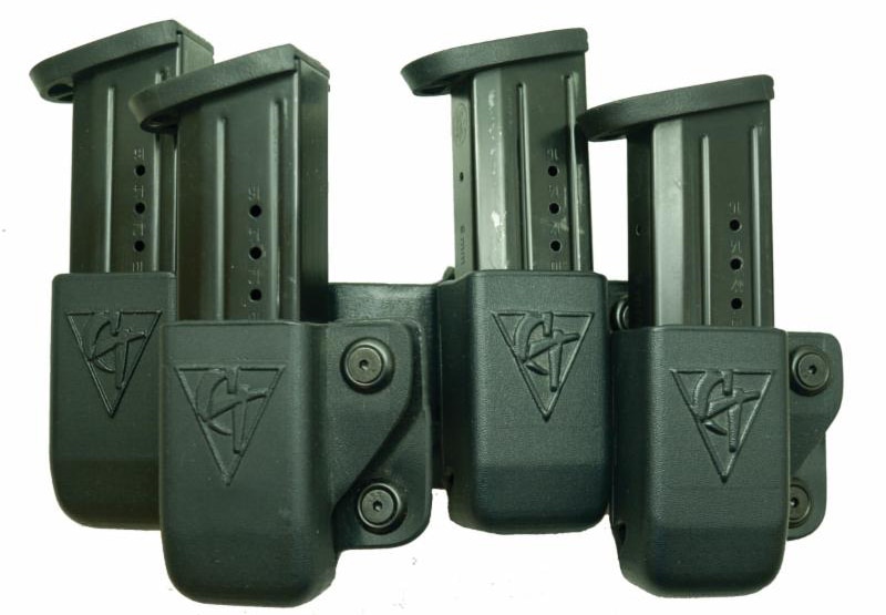 The Beltfeed high capacity mag pouch delivers access to more rounds for competition shooters, police or gun owners who want to carry a few extra bullets. (Photo: Comp-Tac)