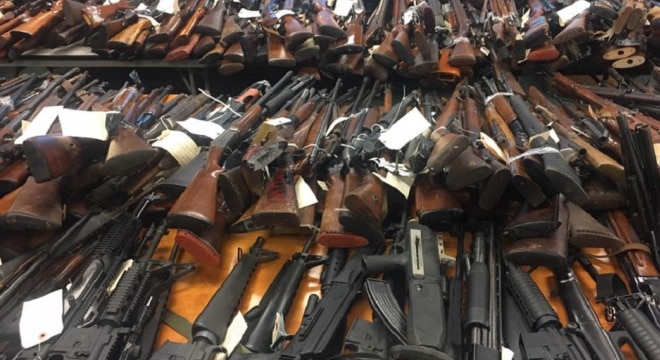 A total of 4,775 guns were collected at New Jersey’s most recent gun buybacks, and a member of the Garden State's Congressional delegation wants to take the program national. (Photo: Facebook)