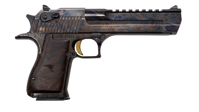 The new case hardened Desert Eagle. (Photo: Magnum Research)