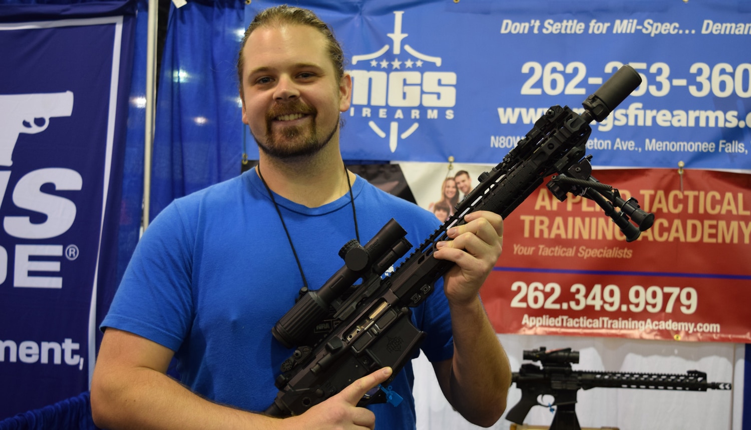 Pulling out all the gear with MGS Firearms. (Photo: Daniel Terrill/Guns.com)