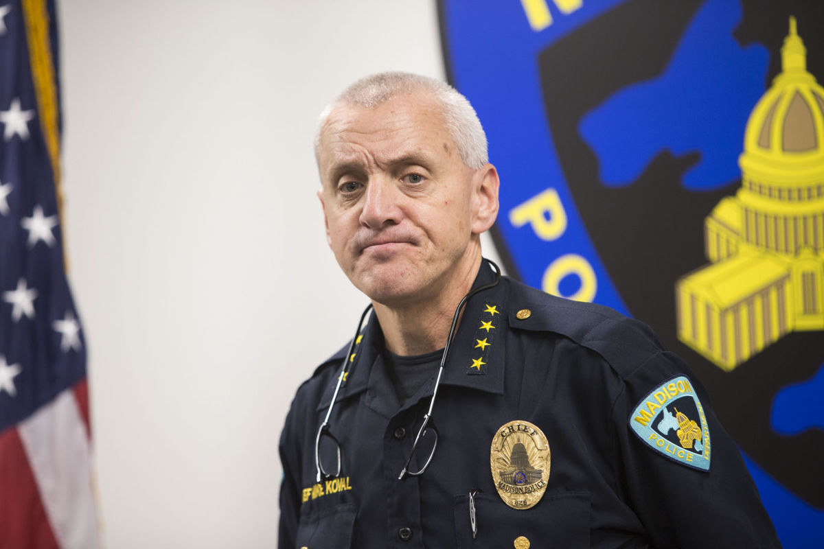 Madison Police Chief Mike Koval. (Photo: The Capital Times)